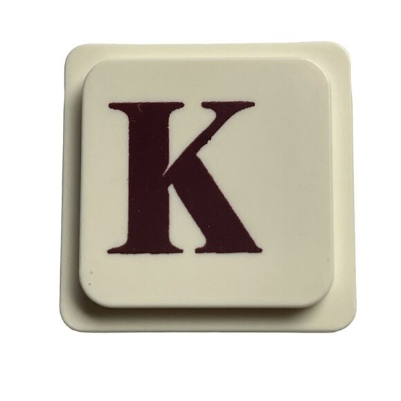 UpWords 3D Letter K Tile Replacement Stacking Word Game Piece 1988 Edition u Vin - Picture 1 of 2